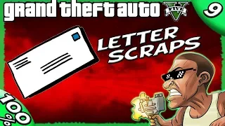 GTA V - ALL 50 Letter Scrap Locations [100% GOLD Walkthrough]