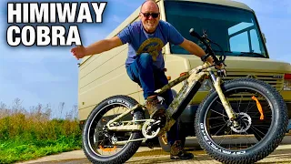 Himiway Cobra Off Road Long Range A Beast Of A Fat Tyre E Bike Test and Review