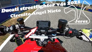 ‼️Ducati Streetfighter V4S 2021‼️ ONBOARD Circuito de Jerez (Angel Nieto) GoPro Hero 9
