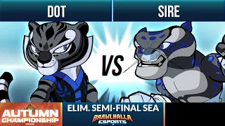 D0t vs Sire - Elimination Semi-Final - Autumn Championship 2022 - 1v1 SEA