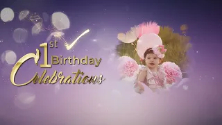 Birthday invitation Project Premiere Pro !! Grafics Edit !!