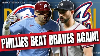 Phillies STUN Braves! Advance to NLCS to Play Dbacks (MLB Postseason 2023)