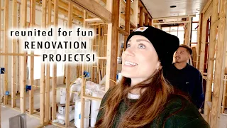 reunited to finish our renovation projects + planning our Europe vaca! | XO, MaCenna Vlogs