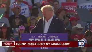 Former President Donald Trump indicted by NY grand Jury