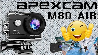 Apexcam M80 Air. Ottima Action Cam a 39 €. Video Test e Recensione