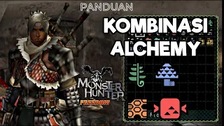 Kombinasi Alchemy - Monster hunter freedom indonesia