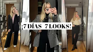 7 DIAS 7 LOOKS / outfits para ir al trabajo