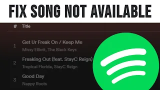 How To Fix Spotify song not available in your country (No BS - Working 2024)