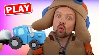 KyKyPlay - Синий Трактор и Куклы Кукутики - Игры с Детьми