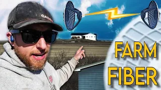 High Speed Farm Network! - How To Get Fiber To Your Farm/Home