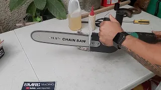 Unboxing: Convert your angle grinder into chainsaw