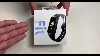 Samsung Galaxy Fit Smartwatch Unboxing