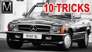 10 TRICKS und Geheimnisse rund um den Mercedes SL R107