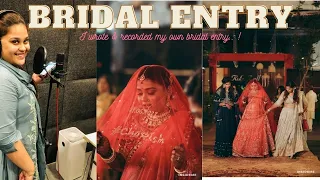 [Emotional] Bride Entry Poem | ChaRish Wedding | Perfect Bridal Entry ​| Surprise Bridal entry