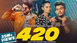 420 - Lambe Lambe Baal | Masoom Sharma, Ashu | FizaChoudhary, Dev Chouhan | New Haryanvi Song 2023 |