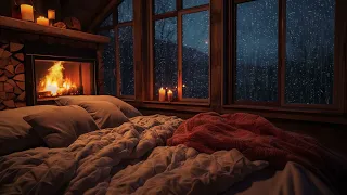 Deep Sleep & Insomnia Relief with Gentle Rain on Window - Beat Insomnia, Study, Relax, Meditation