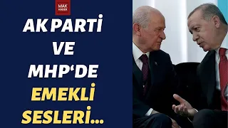 Kritik Haber: AK Partili Vekillerin Emekli Maaşı Anlaşmazlığı! MHP'den Emekliye Zam Çıkışı!