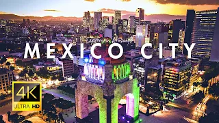 Mexico City, CDMX, Mexico 🇲🇽 in 4K ULTRA HD 60 FPS by Drone