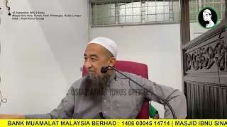 🔴 Siaran Langsung 10/09/2022 Kuliyyah Maghrib Perdana & Soal Jawab Agama - Ustaz Azhar Idrus