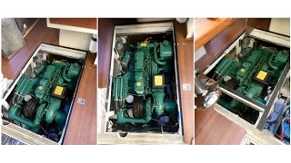 Nidelv 26 Engine upgrade from Volvo Penta TMD30 to TAMD31A