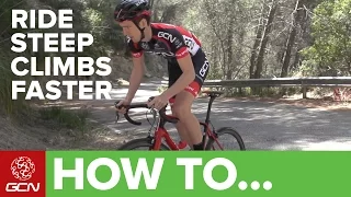 How To Ride Steep Climbs Faster | GCN's Cycling Tips