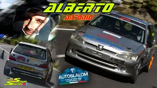 SLALOM UCRIA 2022 // PEUGEOT 106 RALLYE A6 ON BOARD // ALBERTO ANTONIO