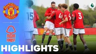 Man United vs Forest | What a Comeback With 10 Players | Highlights | U18 Premier League 16-09-2023