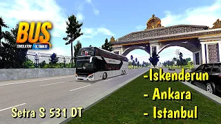 Bus Simulator Ultimate - 1 Hour Driving Challenge Across 3 States | Gameplay v2.1.4