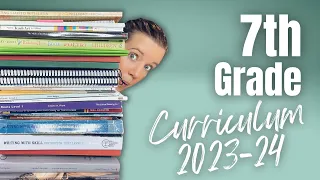 7th Grade CURRICULUM Choices // Homeschool 2023-2024 // Collab!