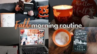 6am fall morning routine 2020 | cozy and productive🍂✨