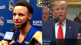 Steph Curry on the Donald Trump tweet at Kerr and the evolving situation between the NBA and China