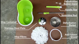 Spinning Mop Tutorial: How to assemble a spinning mop