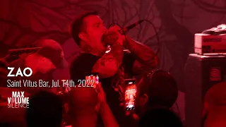 ZAO live at Saint Vitus Bar, Jul. 14th, 2022 (FULL SET)