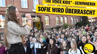 The Voice Kids Gewinnerin - SOFIE WIRD ÜBERRASCHT an ihrer SCHULE in Hameln!