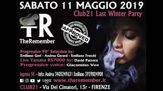 Spot The Remember @ Club 21 (FI) sabato 11 maggio 2019