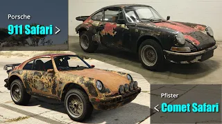GTA V Rusty Cars vs Real life cars | Rusty Builds in real life