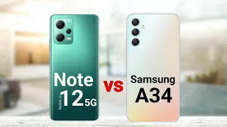 Redmi Note 12 5G vs Samsung A34