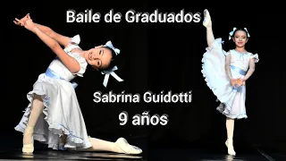 Baile de Graduados, Sabrina Guidotti, 9 años 1 mes, Finalista Cloche Ballet Internacional Dance 2023