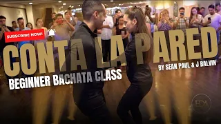 Beginner Bachata Combination -  Class Recap #2 - Demetrio & Nicole - Bachata Dance Academy