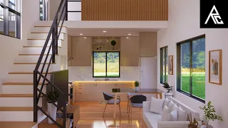 Great Loft-Type Tiny House Design Idea (4x7 Meters Only)