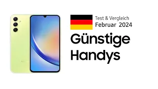 TOP–6. Die besten Günstige Handys. Februar 2024. Test & Vergleich | Deutsch