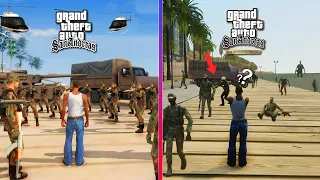 They Ruined The Police Logic In GTA San Andreas Definitive Edition