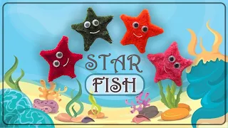 Pipe cleaner Starfish | Pipe cleaner craft | Starfish