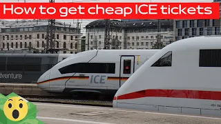 How to get cheap ICE tickets - Deutsche Bahn travel hack turorial
