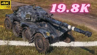 Panhard EBR 105   19.8K Spot + Damage World of Tanks #WOT #gameplay