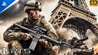 ATTACK ON PARIS | Call Of Duty Modern Warfare 3 | ULTRA REALISTIC GRAPHICS | PS5 (4K 60 FPS)