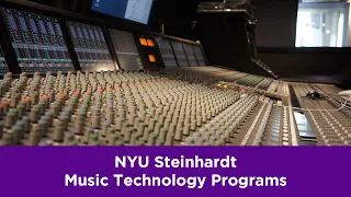 Music Technology at NYU Steinhardt | Undergraduate, Graduate, and Doctoral Programs