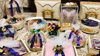 Uzbek bridal gift. Подарок на узбекскую свадьбу.  Fotiha tuyi sarpolar