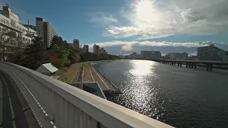 4K・ Tokyo Seaside walk・4K HDR (Remastered)