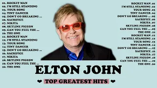 Elton John Best Songs - Elton John Greatest Hits Full Album.2022